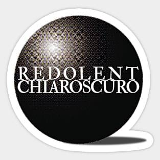 Redolent Chiaroscuro Sticker